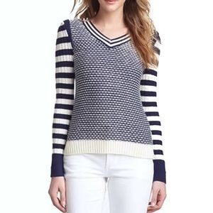 Tory Burch Alarice V-Neck Sweater